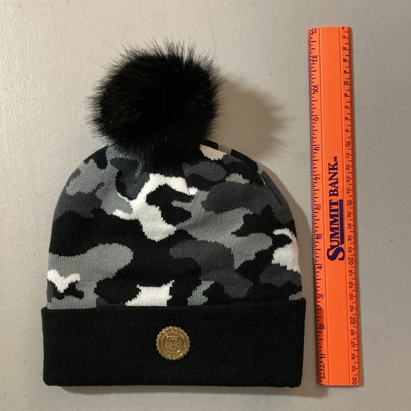 Capital Gains Gray, White, and Black Camo Hat, One Size - Picture 5 of 8